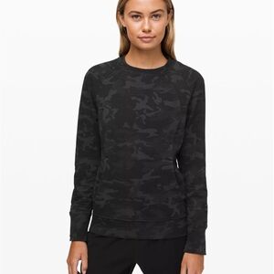 Lululemon Black Scuba Crew
